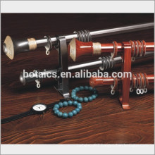 aluminum rail double or single bracket for aluminum plastic decorative rod